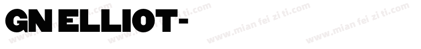 GN Elliot字体转换